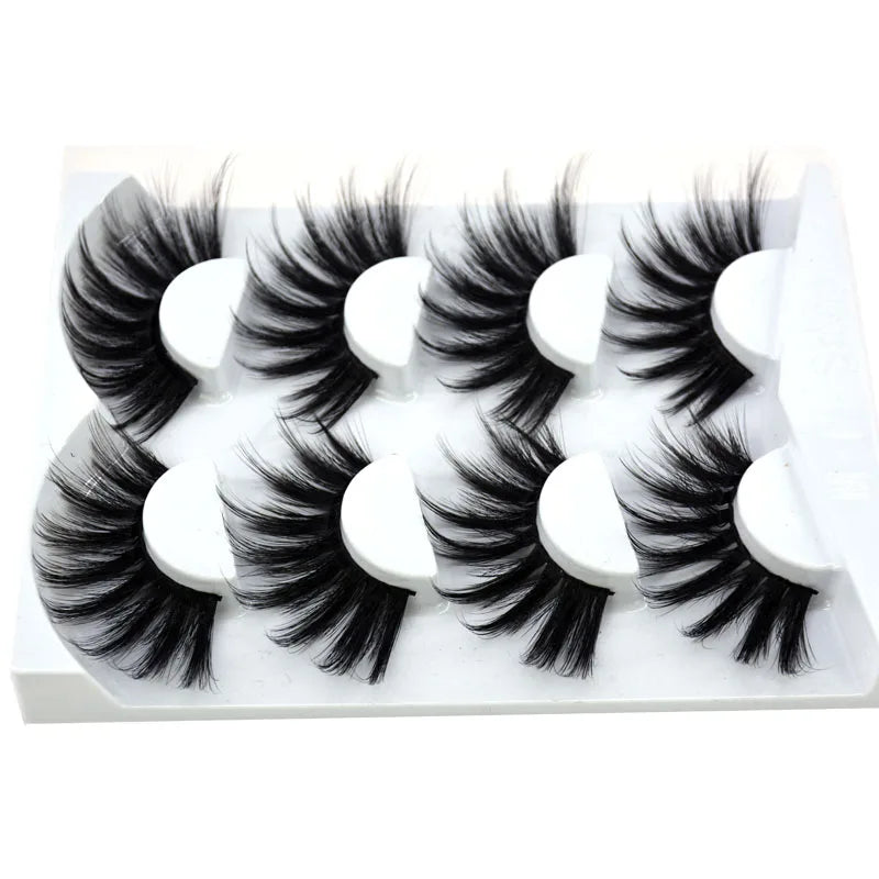 Volume Natural Mink 25mm 4 pair 3D eyelashes