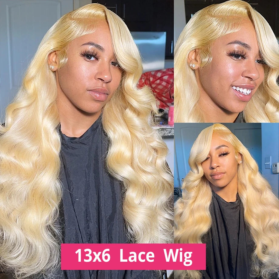 Blonde Body Wave Lace Front Wig