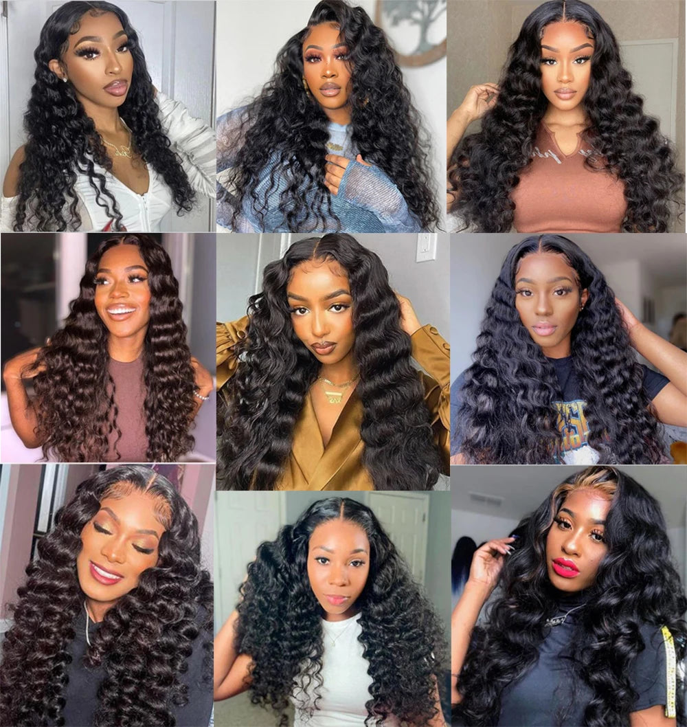 Loose Deep Wave Lace Front Wig