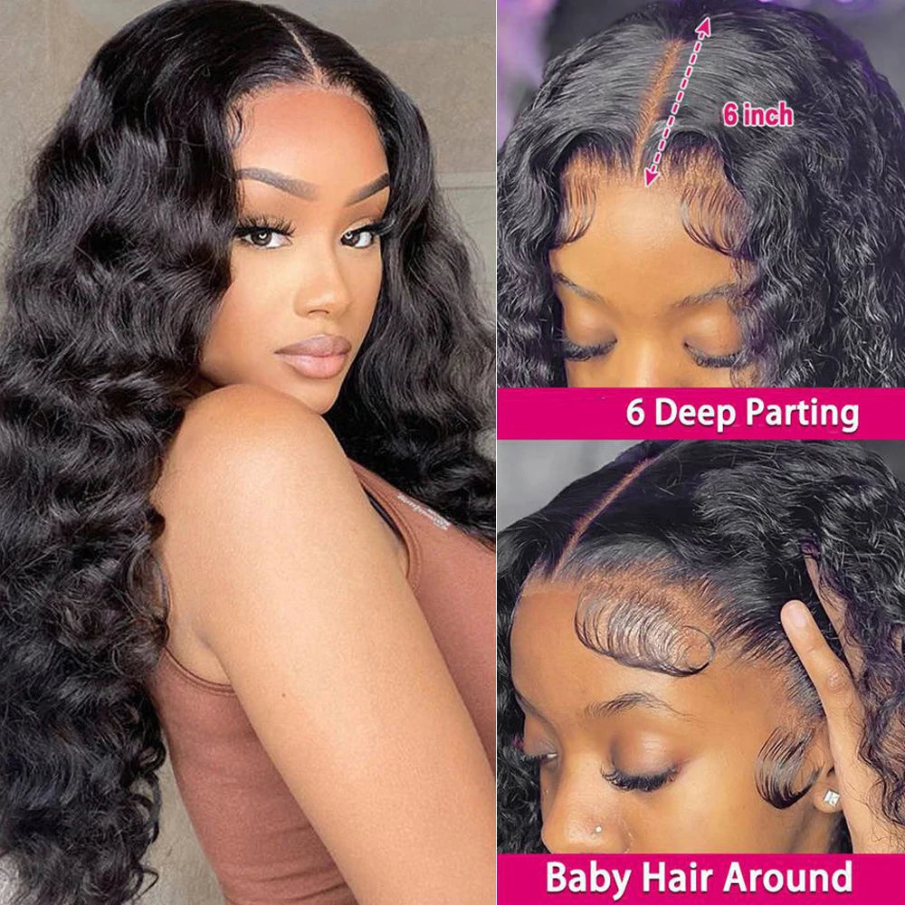 Loose Deep Wave Lace Front Wig