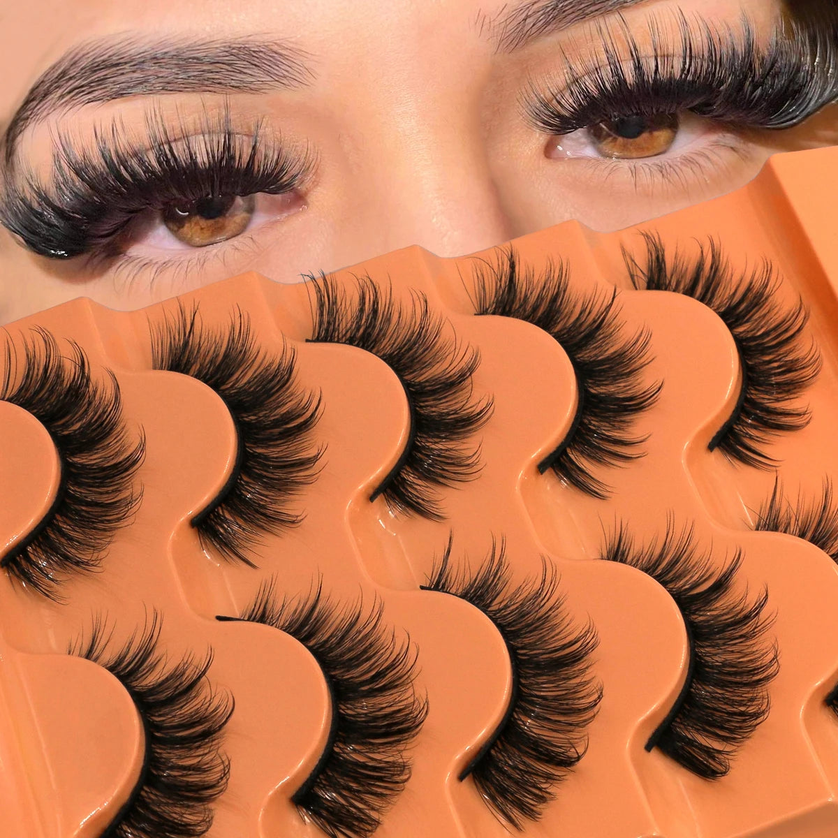 5 Pair Full Eyelashes